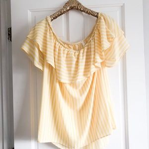 Maternity off the shoulder top